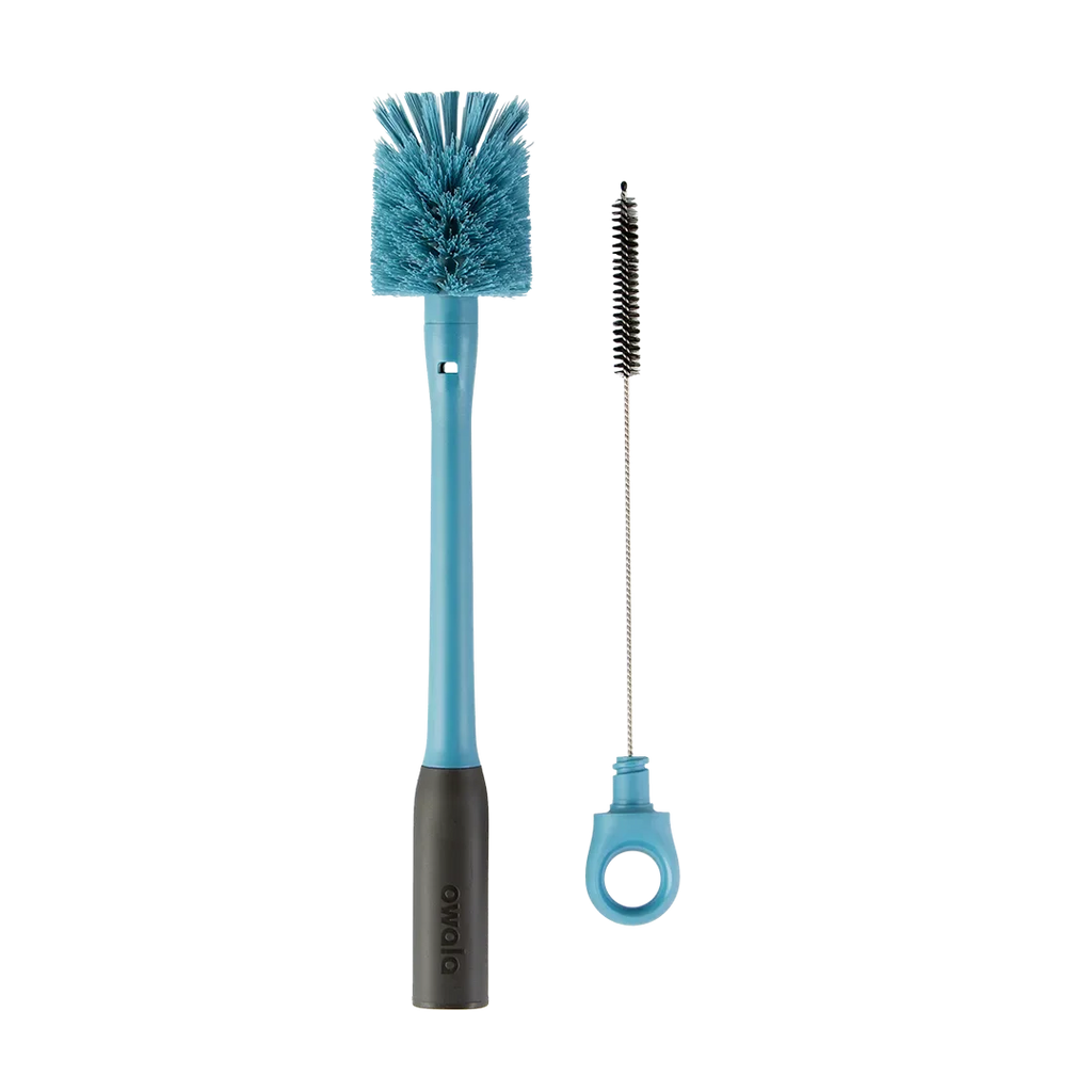 2-in-1 Bottle Brush, Bottle Brush / Blue