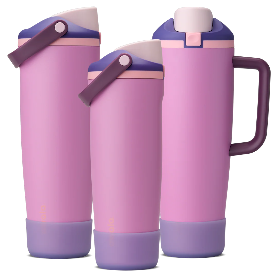 C07566   FreeSip Tumbler Sway Silicone Boot   Translucent Purple   On Pretty in Purple Group